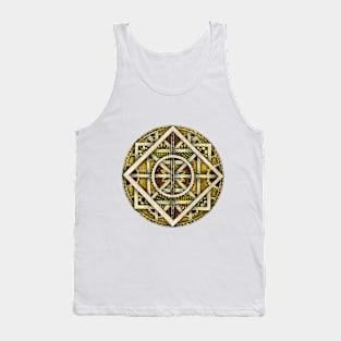 Golden Mandala Tank Top